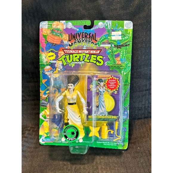 1994 April Bride Of Frankenstein Universal Monsters Vintage TMNT - Picture 1 of 4
